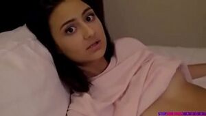 Eliza Ibarra caught by step step-brother and poked