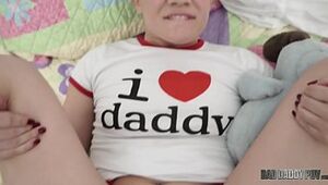 For FATHER'S DAY Have fun Time, She Wants Daddy's Man-meat