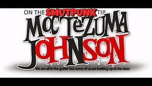 Spunk Flow Faux Cum Mass ejaculation with Smutpunk Moctezuma Johnson