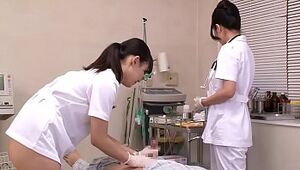 Asian Nurses Take Care Of Patients