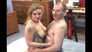 dweeb fellow and housewife penetrates