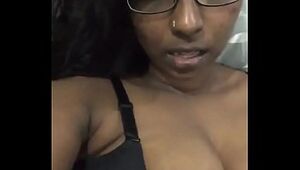 Tamil wifey bare selfie
