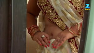 Hindi Serial Actress Deep and Super-fucking-hot Belly button Demonstrate