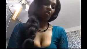 Desi Cams Model Youthful Aunty Role Toying as Maid Drills Herself with a Dildo, Homemade, Amateur, Camming Indian