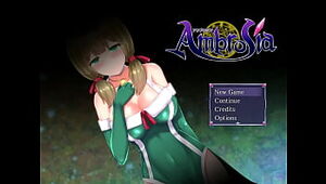 Ambrosia [RPG Manga porn game] Ep.1 Gorgeous nun struggles nude uber-cute flower woman monster