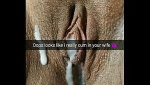 Cheating spouse ultimately get muddy seconds with his wifey in the end- Cheating roleplay captions! - White Mari