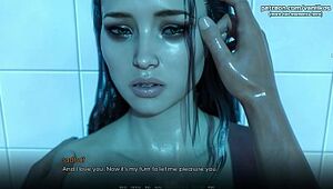 Depraved Enlivenment | Wondrous teenager gf with thick mounds romantic rectal orgy in douche with boyfriend's thick pecker | My sexiest gameplay moments | Part #11