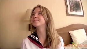 Gay-for-pay From Hentail! Lovely Schoolgirl Sunny Lane Pokes Rock-hard Chinese Cock!