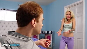 Ultra-kinky Teenager (Lola Fae) Catches (Alex) Jerking Determines To Help Him Reach An Ejaculation - Reality Maniacs