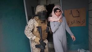 Trip OF Caboose - Arab Prostitute Pleases Yankee Soldiers In A War Zone!