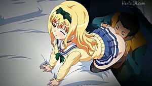 ESTUDIANTES TIENEN SEXO EN UNA House EMBRUJADA - Anime porn Kuraibito Cap. 1 - Melinamx