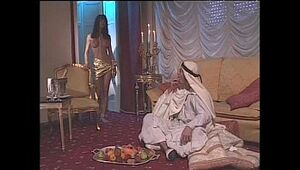 Venere Bianca pornographic star is a fuckfest sub pounded by an arabian sultan