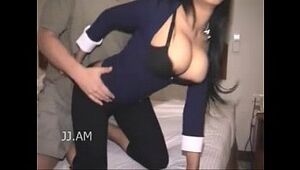 Chinese Big-chested Yui Juggling Bumpers