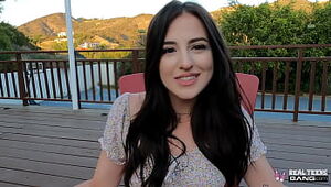 Real Teenagers - Uber-sexy Aubree Valentine Torn up On First-ever Porno Audition