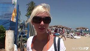 Anal invasion mega-bitch Cristal Moranti looking for a soiree in Ibiza